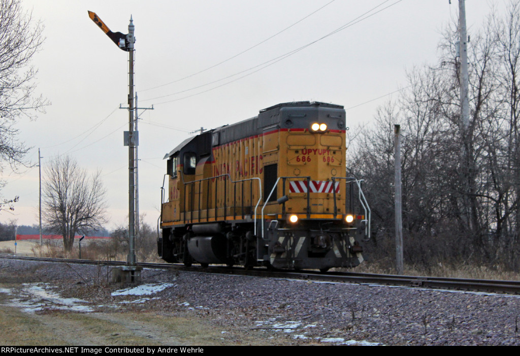 UPY 686 and the semaphore